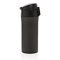 Matný kovový vakuový termohrnek, objem 300ml, černá