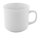 Matný vintage hrnek, bílá