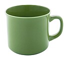 Matný vintage hrnek, světle zelená