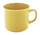 Matný vintage hrnek, žlutá