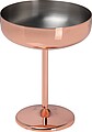 Měděná sklenice na martini 300 ml, růžová
