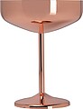 Měděná sklenice na martini 300 ml, růžová