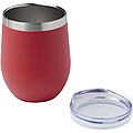 Měděný vakuově izolovaný termohrnek 350ml, červená