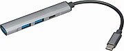 MEDNAR USB rozbočovač z recyklovaného hliníku