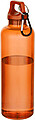 MIKNURA Láhev z RPET s karabinou 750 ml, oranžová