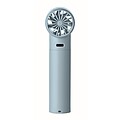 Mini ruční vysokorychlostní ventilátor, jemně modrá