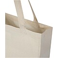 Nákupní taška z recyklované bavlny 140g/m2, béžová