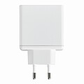 Napájecí zástrčka USB adaptéru, bílá