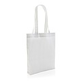 Nebarvená taška Impact z 285g recyklovaného canvas AWARE™, bílá