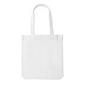 Nebarvená taška Impact z 285g recyklovaného canvas AWARE™, bílá