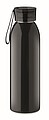 Nerezová láhev na pití, 650ml, černá