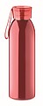 Nerezová láhev na pití, 650ml, červená