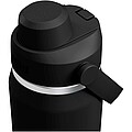 Nerezová láhev na vodu se šroubovacím uzávěrem 750ml, černá