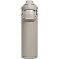 Nerezová láhev na vodu se šroubovacím uzávěrem 750ml, Světle šedá