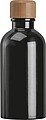 Nerezová láhev s karabinou 400 ml, černá