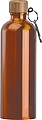 Nerezová láhev s karabinou 750 ml, oranžová