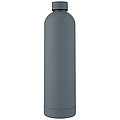 Nerezová termo láhev, 1l, šedá