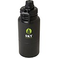Nerezová termoska, 530ml, s odnímatelnou spodní částí 340ml, černá