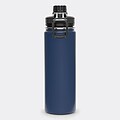 Nerezová termoska 600ml, s černým víčkem, tmavě modrá