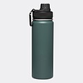 Nerezová termoska 600ml, s černým víčkem, tmavě zelená