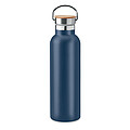Nerezová termoska, 750ml s bambusovým víčkem, námořní modrá