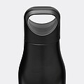 Nerezová termoska s bambusovým dnem, objem 500ml, černá