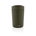 Nerezový hrnek s víčkem, 300 ml, zelená