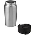 Nerezový termohrnek s měděnou izolací 330ml, s plastovým víčkem, stříbrný