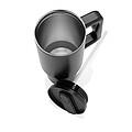 Netekoucí termohrnek z RCS nerezové oceli 900 ml, černá