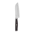Nůž santoku 14cm z RCS recyklované oceli, černá