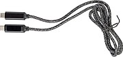 Nylonový nabíjecí kabel 100W, černá