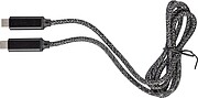 Nylonový nabíjecí kabel 100W, černá