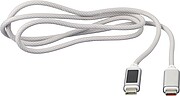 Nylonový nabíjecí kabel 100W, světle šedá