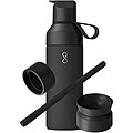 Ocean Bottle 500 ml dárková sada 3 v 1, černá