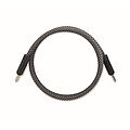 Opletený magnetický kabel, bilá/černá