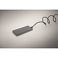 Opletený magnetický kabel, černá