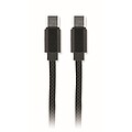 Opletený magnetický kabel, černá