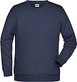 Pánská mikina James Nicholson sweatshirt men, námořní modrá, vel. L
