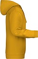 Pánská mikina s kapucí James Nicholson sweat hoodie men, tmavě žlutá, vel. L