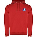 Pánská mikina s kapucí ROLY URBAN, červená, XL