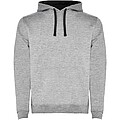 Pánská mikina s kapucí ROLY URBAN, šedá, 4XL