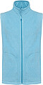 Pánská mikrofleecová vesta Kariban fleece vest men, modrý melír, vel. S