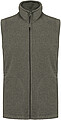 Pánská mikrofleecová vesta Kariban fleece vest men, vojenská světlá zelená, vel. S