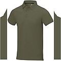 Pánská polokošile Elevate Calgary, velikost XS, vojenská zelená - khaki