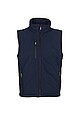Pánská softshellová vesta PAYPER CREEK PAD VEST ULTRALITE, námořní modrá, XXS