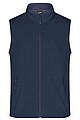 Pánská vesta James & Nicholson Promo softshell, námořní modrá, velikost S