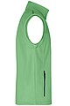 Pánská vesta James & Nicholson Promo softshell, zelená/námořní modrá, velikost S