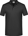 Pánské piqué polo James & Nicholson, černá, L