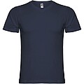 Pánské tričko s krátkým rukávem,výstřih do V, ROLY SAMOYEDO, navy, vel. S