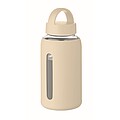 PARLA Láhev z borosilikátového skla 600 ml, béžová